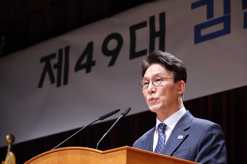 김민석 전 총리, '5-18 탄흔' 광주 전일빌딩서 당대표 출마 선언… 호남 당심 정조준