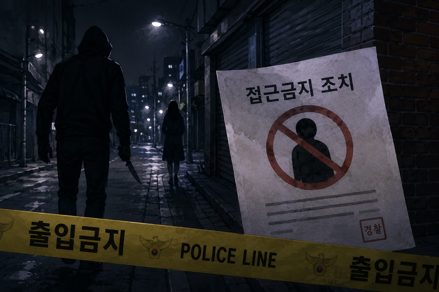 접근금지 조치 한 달 만에… 50대 남성, 스토킹 신고한 전 연인 살해