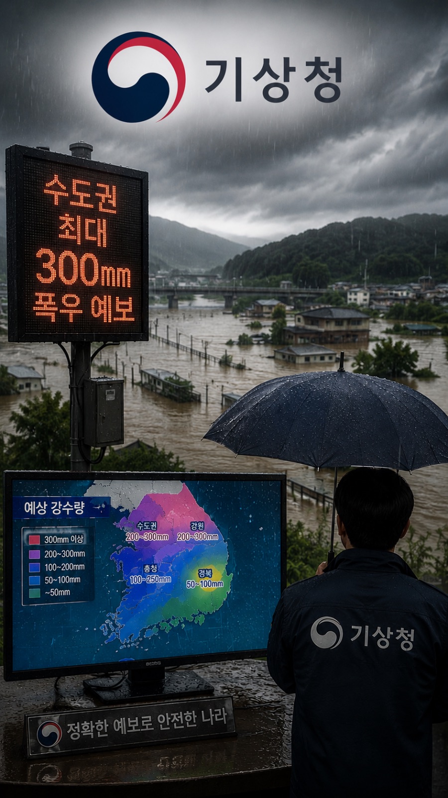경북에 내린 200㎜ 물폭탄 몰랐다… 기상청 "우리 예보는 정확했다" 황당 해명